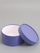 Подарочная коробка круглая, фиолетовая, завальцованная без окна, 18×10 см - Фото 4
