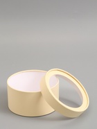 Подарочная коробка круглая, сливочный, завальцованная с окном, 18×10 см  (артикул 10973628)  большой выбор товаров оптом и в розницу по низким ценам с доставкой