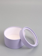 Подарочная коробка круглая, бледно-фиолетовая, завальцованная с окном, 16×11 см  (артикул 10973634)  большой выбор товаров оптом и в розницу по низким ценам с доставкой