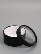Набор подарочных коробок 2 в 1 круглых, черная, с окном, 21×11 - 18×10 см  (артикул 10973641)  большой выбор товаров оптом и в розницу по низким ценам с доставкой
