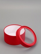 Набор подарочных коробок 2 в 1 круглых, красная, с окном, 21×11 - 18×10 см  (артикул 10973643)  большой выбор товаров оптом и в розницу по низким ценам с доставкой