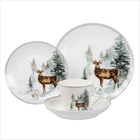 УЦЕНКА Салатник "Зимний лес" 650мл, 20,2х3,6см - Фото 4