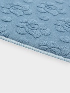 Коврик для сушки посуды «Цветы», 50×38 см, синий  (артикул 10955323)  большой выбор товаров оптом и в розницу по низким ценам с доставкой