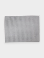 Коврик для сушки посуды «Квадраты», 38×30 см, серый - Фото 1