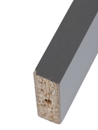 УЦЕНКА Кухонный гарнитур угловой Лира 2600х1000, Графит/Столешница Дуб кера - Фото 17