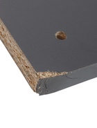 УЦЕНКА Кухонный гарнитур угловой Лира 2600х1000, Графит/Столешница Дуб кера - Фото 29