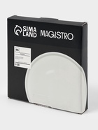 УЦЕНКА Тарелка Magistro "Modern", d=16 см, 16х16х1,8 см, цвет белый - Фото 4