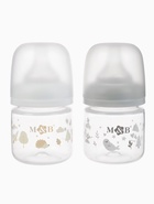 Бутылочка для кормления, широкое горло Ø50 мм, +0мес., 120 мл, набор 2 шт. M&B - фото 122244728