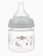 Бутылочка для кормления, широкое горло Ø50 мм, +0мес., 120 мл, набор 2 шт. M&B - фото 122244729