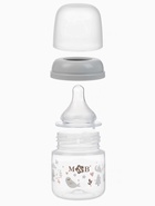 Бутылочка для кормления, широкое горло Ø50 мм, +0мес., 120 мл, набор 2 шт. M&B - фото 122244747
