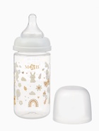 Бутылочка для кормления, широкое горло Ø50 мм, +3мес., 260 мл, M&B - фото 122244827