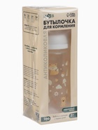 Бутылочка для кормления, широкое горло Ø50 мм, +3мес., 260 мл, M&B - фото 122244843