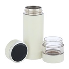 УЦЕНКА Термос — заварник "Мастер К", 420 мл, с термометром, сохраняет тепло до 12 ч, белый 1100299 - Фото 3