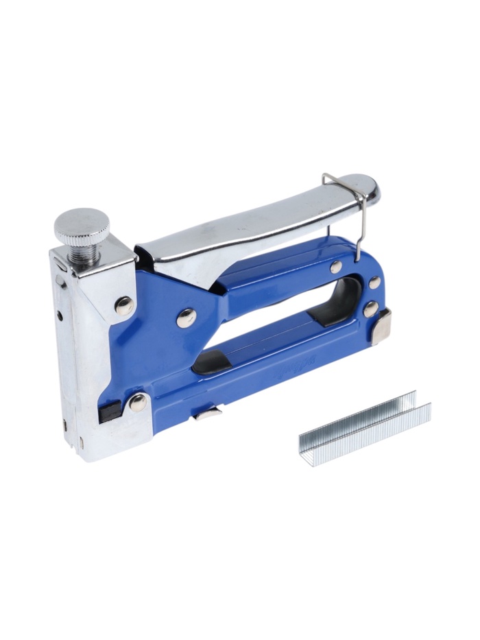 УЦЕНКА Степлер мебельный ТУНДРА, 3 в 1, металлический корпус, типы скоб 140/28/300, 4 - 14 мм 130084 - Фото 1