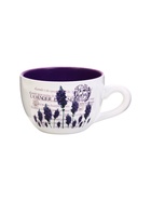 УЦЕНКА Горшок в форме чашки «Эмма» лаванда, 19×15×10 см - Фото 2