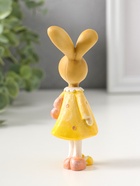 Фигурка полистоун «Зайка в жёлтом платьице, с розовым сердечком», 12.5 см  (артикул 10927824)  большой выбор товаров оптом и в розницу по низким ценам с доставкой