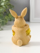 Фигурка полистоун «Зайчик с жёлтым цветочным сердцем», 11.5 см  (артикул 10927827)  большой выбор товаров оптом и в розницу по низким ценам с доставкой