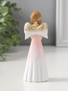 Фигурка полистоун «Девушка-ангел в светло-розовом платье с золотым сердцем», 14.5 см  (артикул 10927834)  большой выбор товаров оптом и в розницу по низким ценам с доставкой