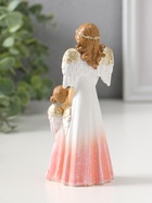Фигурка полистоун «Девушка-ангел в светло-розовом платье и малышка с сердцем», 14.5 см  (артикул 10927838)  большой выбор товаров оптом и в розницу по низким ценам с доставкой