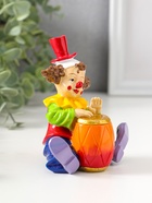 Фигурка полистоун «Клоун с играет на барабане», яркий разноцветный, 11 см  (артикул 10927842)  большой выбор товаров оптом и в розницу по низким ценам с доставкой