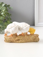 Фигурка полистоун «Утята на брёвнышке», 8.5 см  (артикул 10927847)  большой выбор товаров оптом и в розницу по низким ценам с доставкой