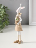 Фигурка полистоун «Зайка в бежевом сарафане с цветком в горшке», 19 см  (артикул 10927849)  большой выбор товаров оптом и в розницу по низким ценам с доставкой