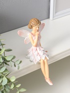 Фигурка настольная полистоун «Девочка-бабочка в светло-розовом платье», на полку, 17 см  (артикул 10927851)  большой выбор товаров оптом и в розницу по низким ценам с доставкой