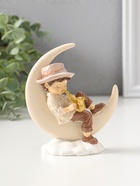 Фигурка полистоун «Мальчик на месяце играет на трубе», 13 см  (артикул 10927852)  большой выбор товаров оптом и в розницу по низким ценам с доставкой