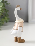 Фигурка полистоун «Гусь-морячок в бежевой рубашке», 14.5 см  (артикул 10927855)  большой выбор товаров оптом и в розницу по низким ценам с доставкой