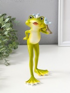 Фигура полистоун «Лягушонок с веточкой и птичками», 22 см  (артикул 10927874)  большой выбор товаров оптом и в розницу по низким ценам с доставкой