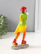 Фигура полистоун «Клоун на роликовых коньках», яркий разноцветный, 23.5 см - Фото 2