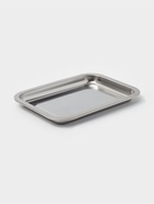 Противень, 27×20 см, h=2 см, AISI 410, толщина 0.4 мм, нержавеющая сталь, хромированный - Фото 1