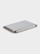 Противень, 32×22 см, h=2 см, AISI 410, толщина 0.4 мм, нержавеющая сталь, хромированный - Фото 4