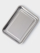 Противень, 40×30 см, h=4 см, AISI 410, толщина 0.4 мм, нержавеющая сталь, хромированный - Фото 2