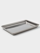 Противень, 60×40 см, h=4 см, AISI 410, толщина 0.4 мм, нержавеющая сталь, хромированный - Фото 2