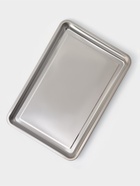 Противень, 60×40 см, h=4 см, AISI 410, толщина 0.4 мм, нержавеющая сталь, хромированный - Фото 3