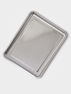 Противень, 50×40 см, h=2 см, AISI 410, толщина 0.4 мм, нержавеющая сталь, хромированный - Фото 3