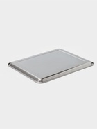 Противень, 50×40 см, h=2 см, AISI 410, толщина 0.4 мм, нержавеющая сталь, хромированный - Фото 4