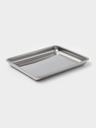 Противень, 50×40 см, h=4 см, AISI 410, толщина 0.4 мм, нержавеющая сталь, хромированный - Фото 2