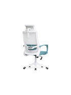 Компьютерное кресло More gray / blue / white - Фото 6