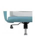 Компьютерное кресло More gray / blue / white - Фото 9