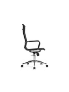 Компьютерное кресло Reus сетка черный / хром - фото 121986015