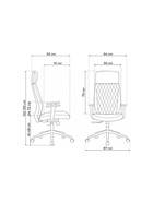 Компьютерное кресло Rover, 640×620×1220 мм, цвет серый - Фото 2