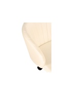 Компьютерное кресло «Пард», 590×600×780 мм, экокожа, цвет слоновая кость - фото 121986051