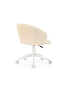 Компьютерное кресло «Пард», 590×600×780 мм, экокожа, цвет слоновая кость - фото 121986049