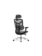 Компьютерное кресло Samur, 700×700×1280 мм, цвет белый / черный - фото 121986069