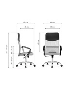 Компьютерное кресло Arano 1 light gray - фото 121986162