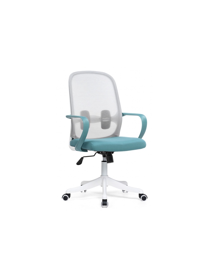 Компьютерное кресло Bust gray / blue / white - Фото 1