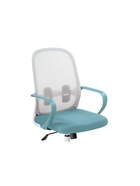 Компьютерное кресло Bust gray / blue / white - Фото 7