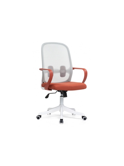 Компьютерное кресло Bust, 600×600×1020 мм, цвет серый / красный / белый